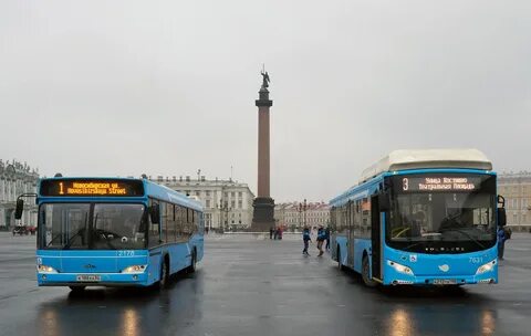 Когда будут последние белые автобусы в спб