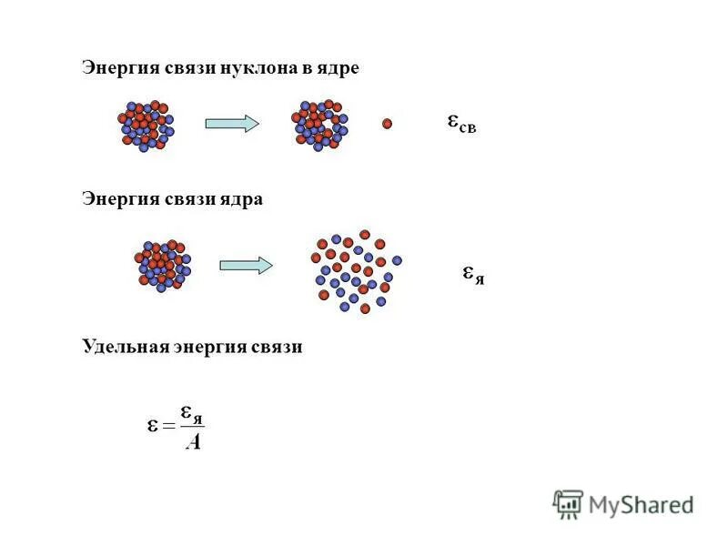 Нуклоны и протоны в изотопе