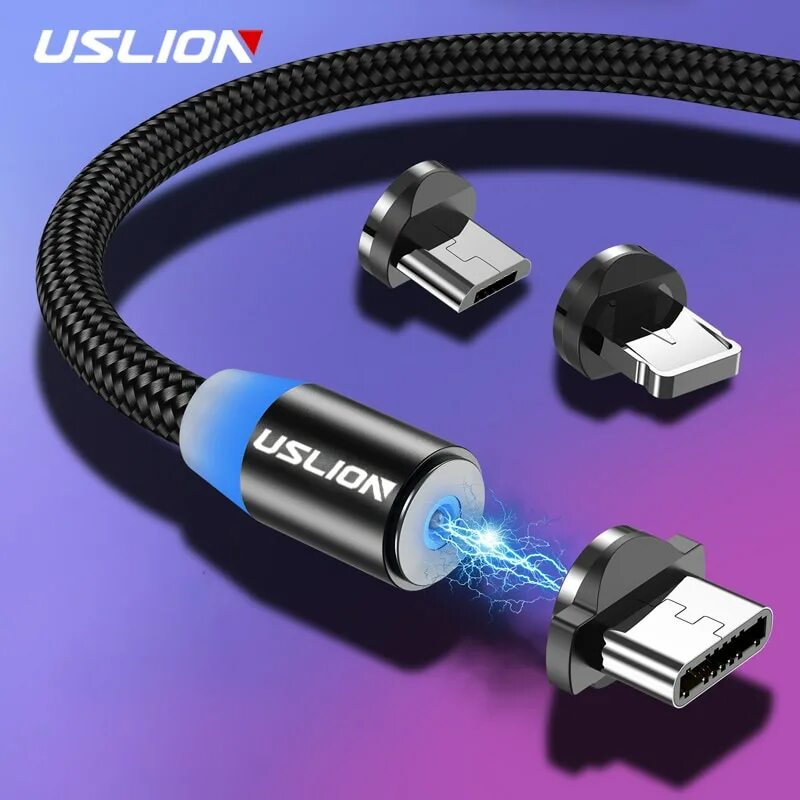 Магнитная usb зарядка для телефона. Магнитный кабель USB USB Type-c. Магнитная зарядка USLION. Магнитный кабель зарядные устройства тайп си. Магнитный USB-кабель USLION.