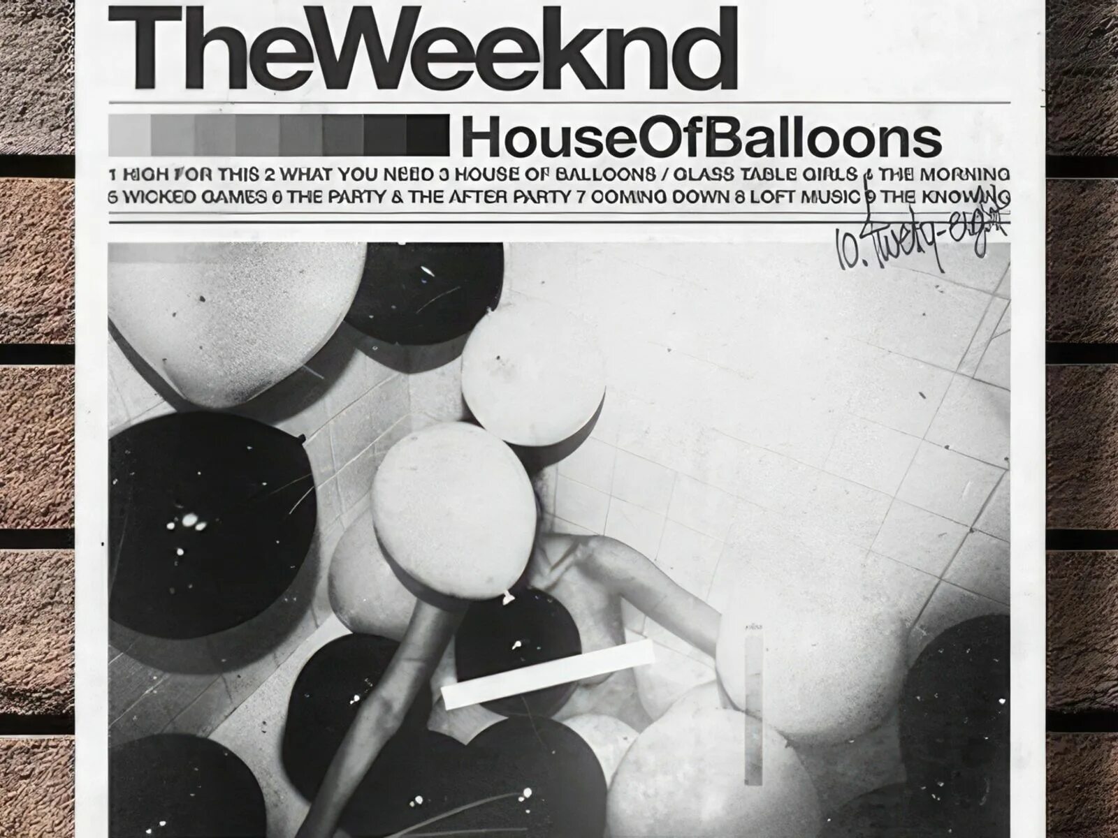 The weeknd wicked games. The Weeknd House. House of Balloons the Weeknd. Виниловая пластинка the Weeknd.