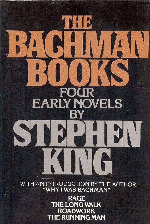 Запрещенные книги кинга. Roadwork Stephen King. The Bachman books. Long walk Stephen King book Cover.