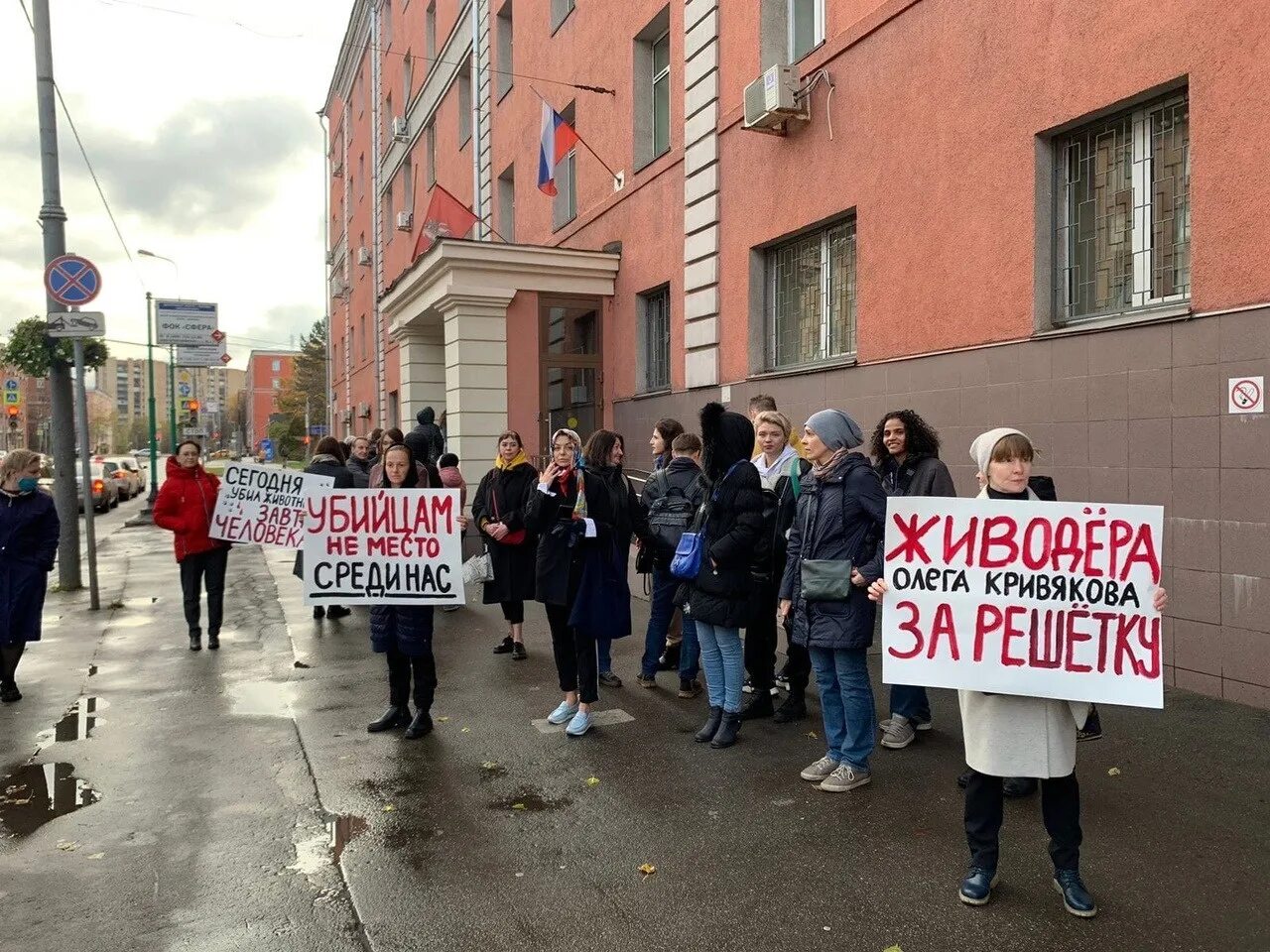 Суд черемушки. Зоозащитники. Зооактивисты всех называют живодерами.