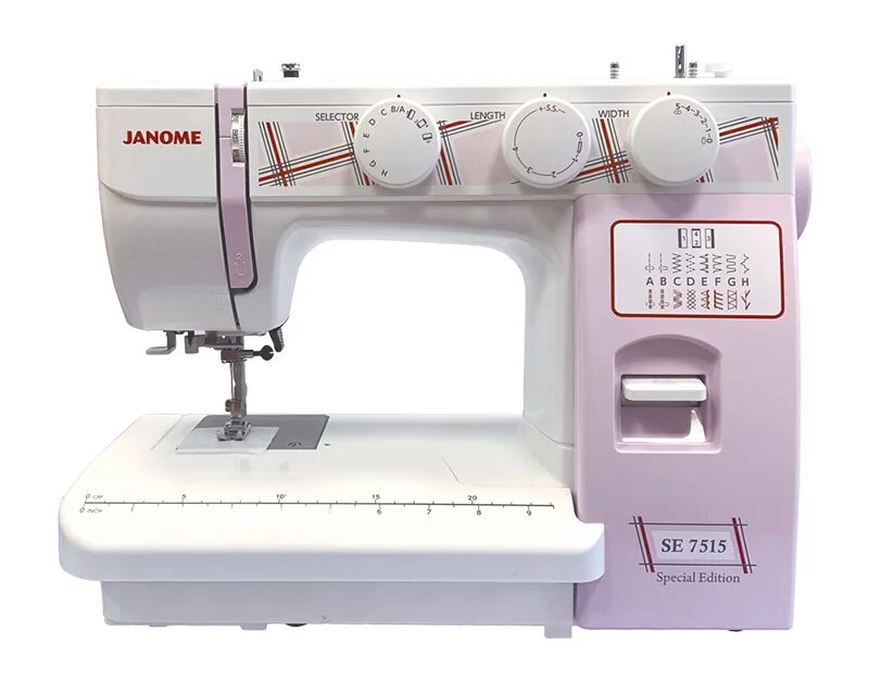 Машины с вертикальным челноком. Швейная машина Janome se7515. Janome se 7515. Швейная машинка Janome с вертикальным челноком. Челнок для швейной машины Janome вертикальный.