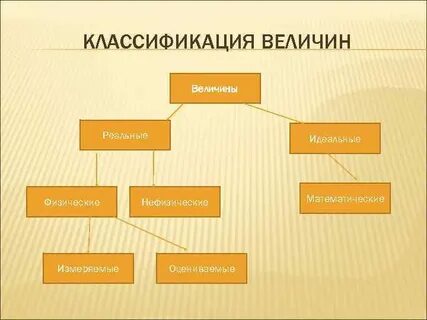 Физические величины делятся