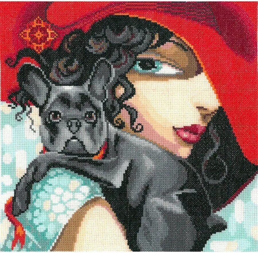 Дама с собачкой по главам. Ira Tsantekidou родилась в 1967 году.. Картины художницы ira Tsantekidou. Нитекс наборы для вышивания дама. Вышивка мадам Брошкина.