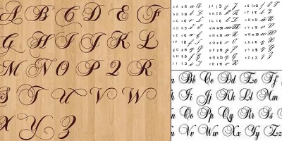 красивые прописные латинские буквы