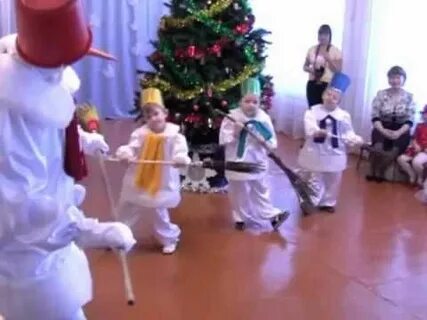 Танец снеговиков на новый год