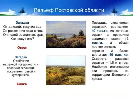 Форма рельефа 4