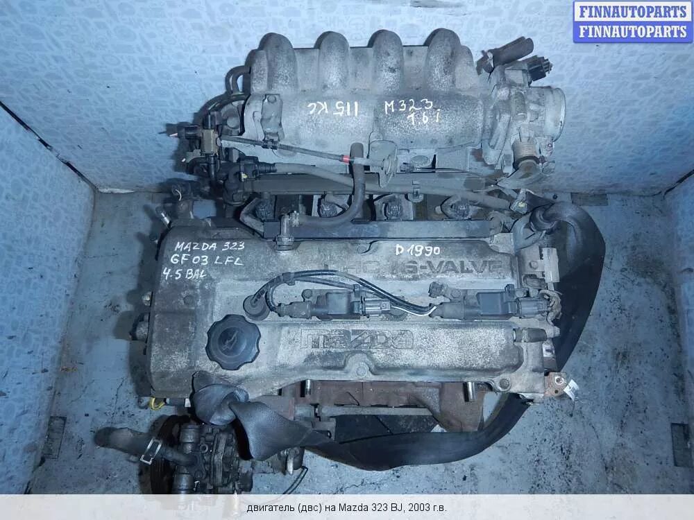 Где находится номер двигателя на мазда 323 Замена термостата Mazda Familia (BJ), 1,5 л, 1999 года своими руками DRIVE2
