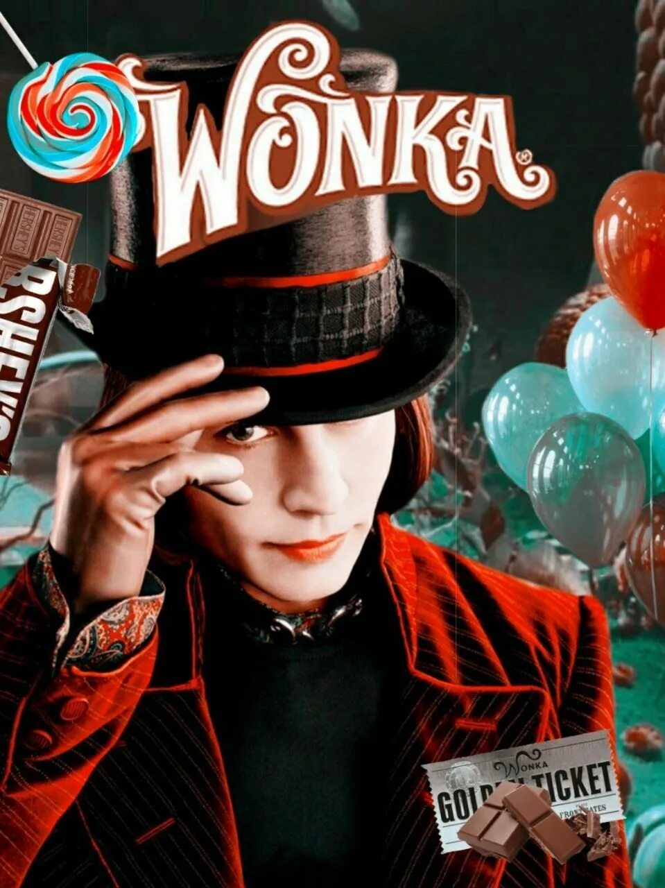 Джонни Депп шоколадная фабрика. Вилл звонка. Revolution wonka