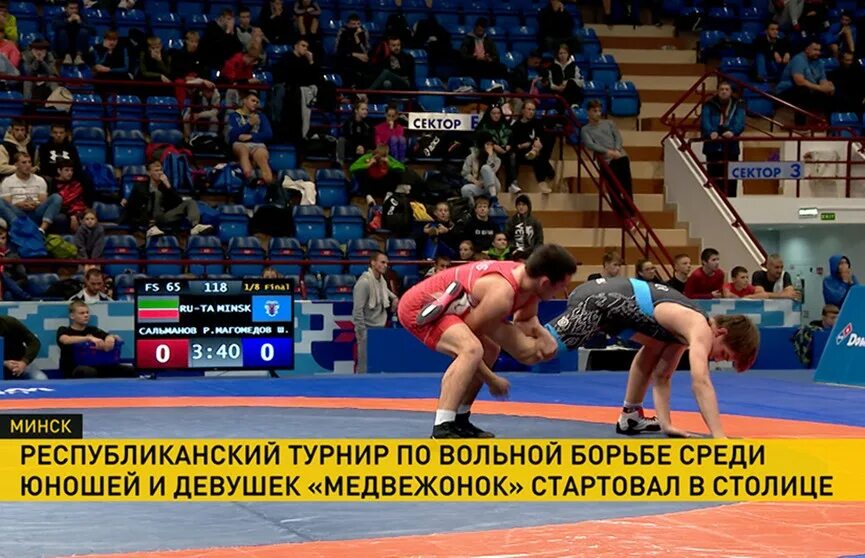Турнир по вольной борьбе минск