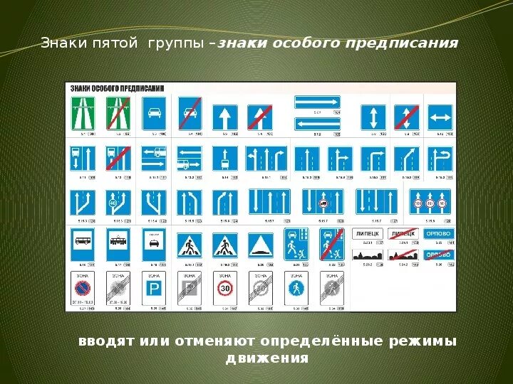 Название средств информации. Дорожные знаки и дополнительные средства информации. обж современный значок.