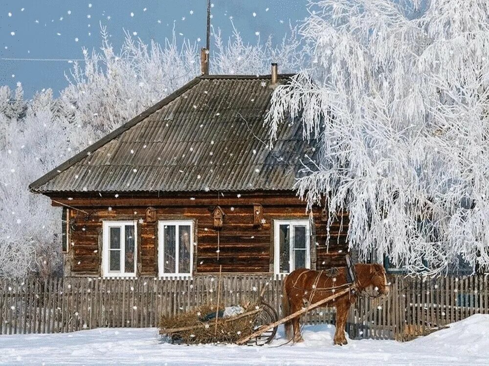 Снять дом в деревне вытти. Деревенский домик. зима в деревне. деревенский дом зимой. деревенский домик зимой.