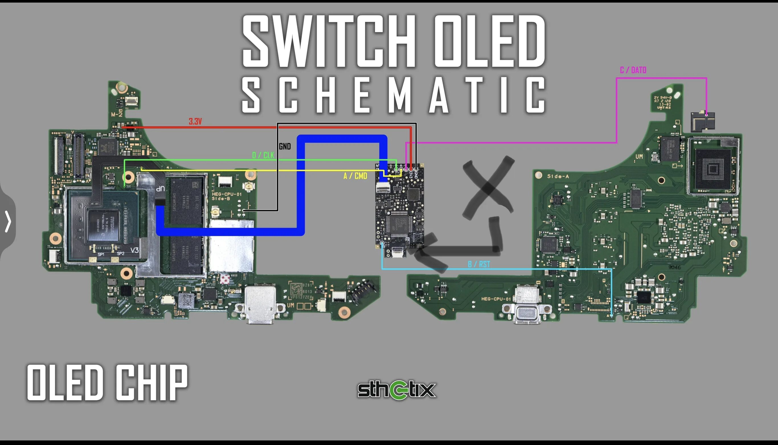 Switch oled чип. Switch oled чип