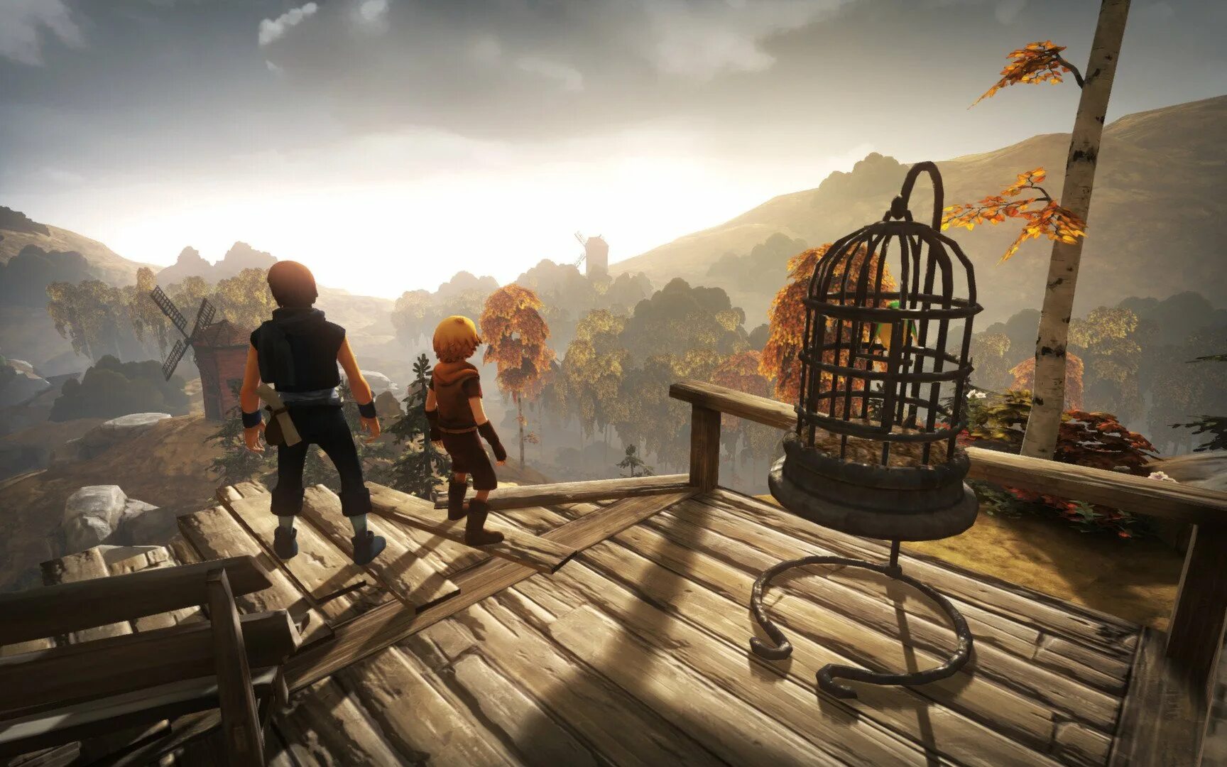 Игра где 2 парня. Two brothers игра. Игра brothers a Tale. Brothers: a Tale of two sons. Brothers: a Tale of two sons геймплей.