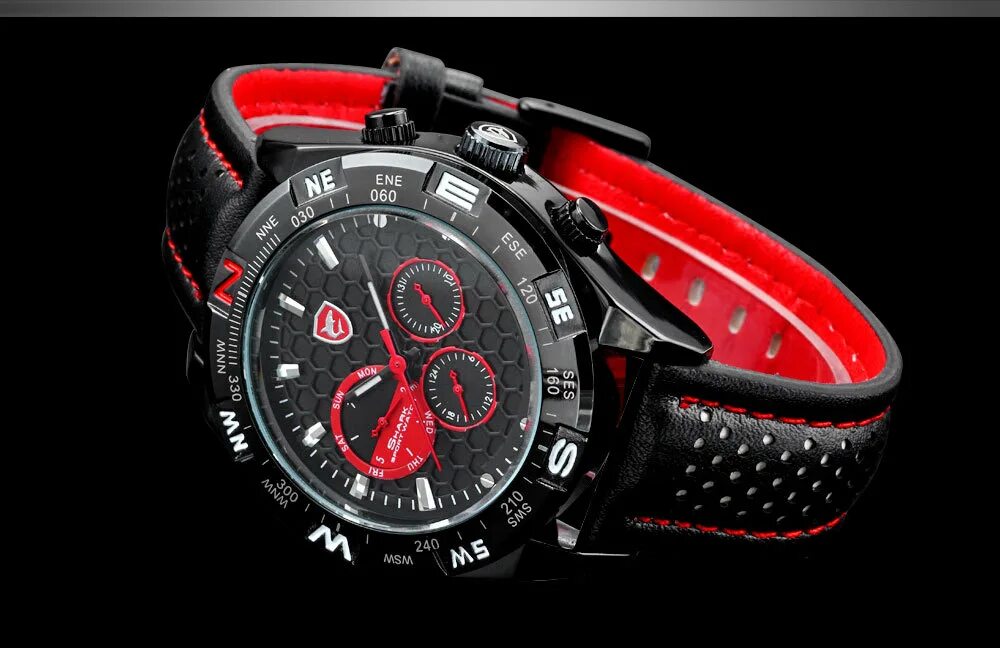 Магазин часов на красной. Наручные часы Shark sh080. Часы Shark Sport watch. Shark Sport watch +ds023s. Красные часы мужские.