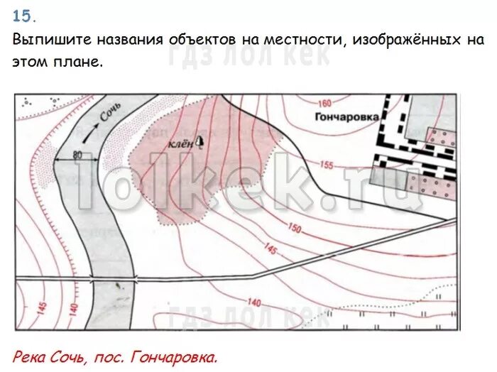 Выпишите названия объектов на местности изображенных на плане. Выпишите название объектов на местности. Выпишите название объектов на местности изображённых на этом плане. Запишите названия объектов на местности изображенных на этом плане. Напишите название плана изображенного на карте