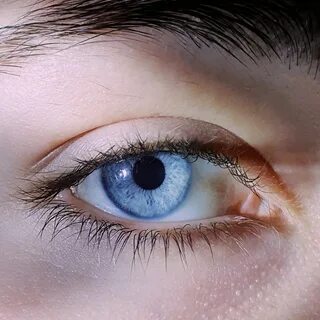 Too blue eyes