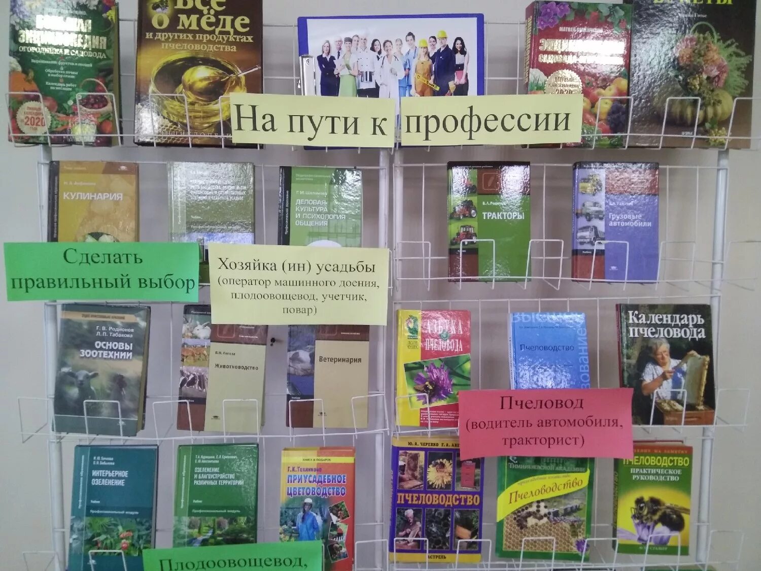 Какие профессии в выставочном зале 2 класс