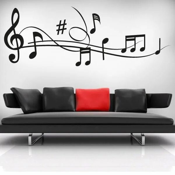 node swirls Music notes wall art, Music notes tattoo, Art music
