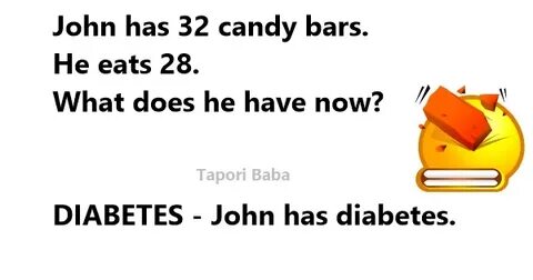 He has a john