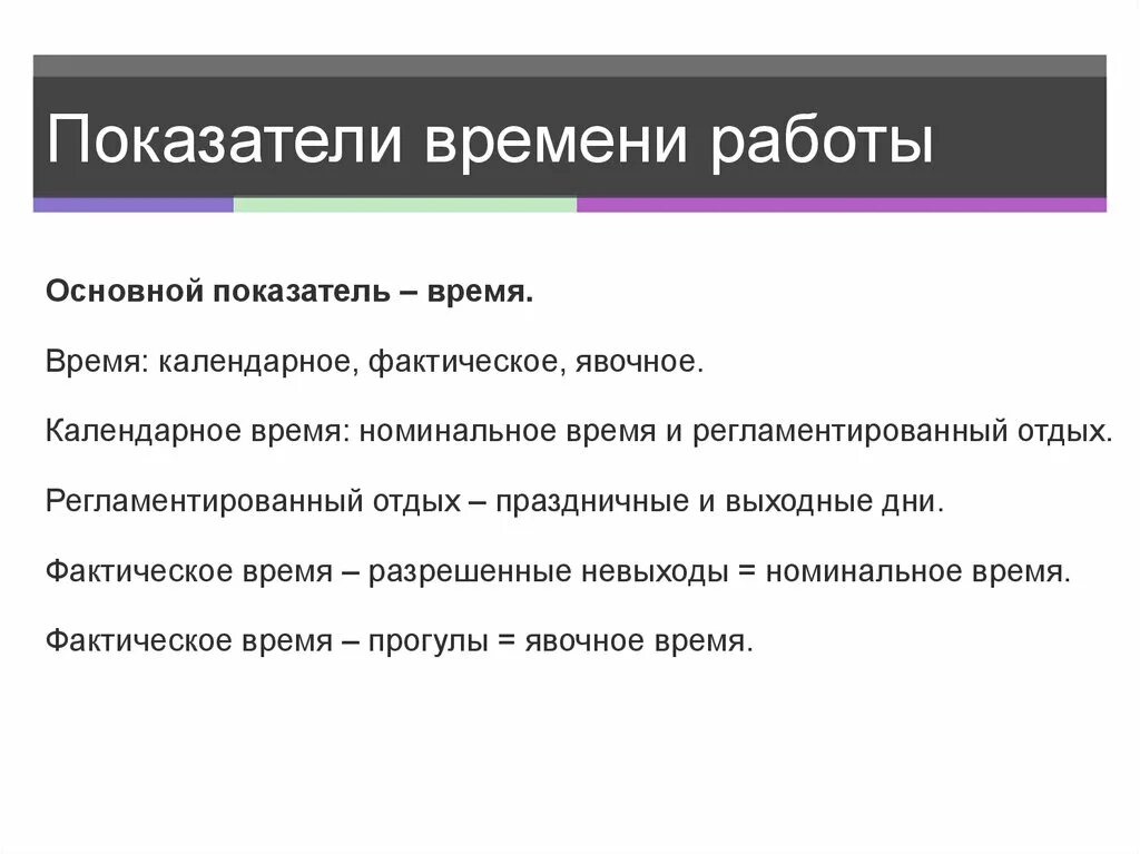 Время работы в экономике. Показатели времени. Индикаторы времен времени. Время регламентированных работ экономика. Whole показатель времени.