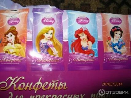 Тесто принцесс дисней