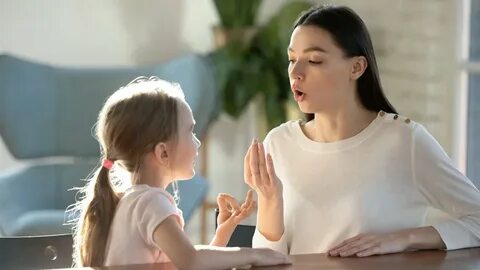 Mothers teaching