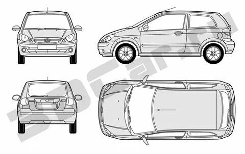 Чертеж hyundai