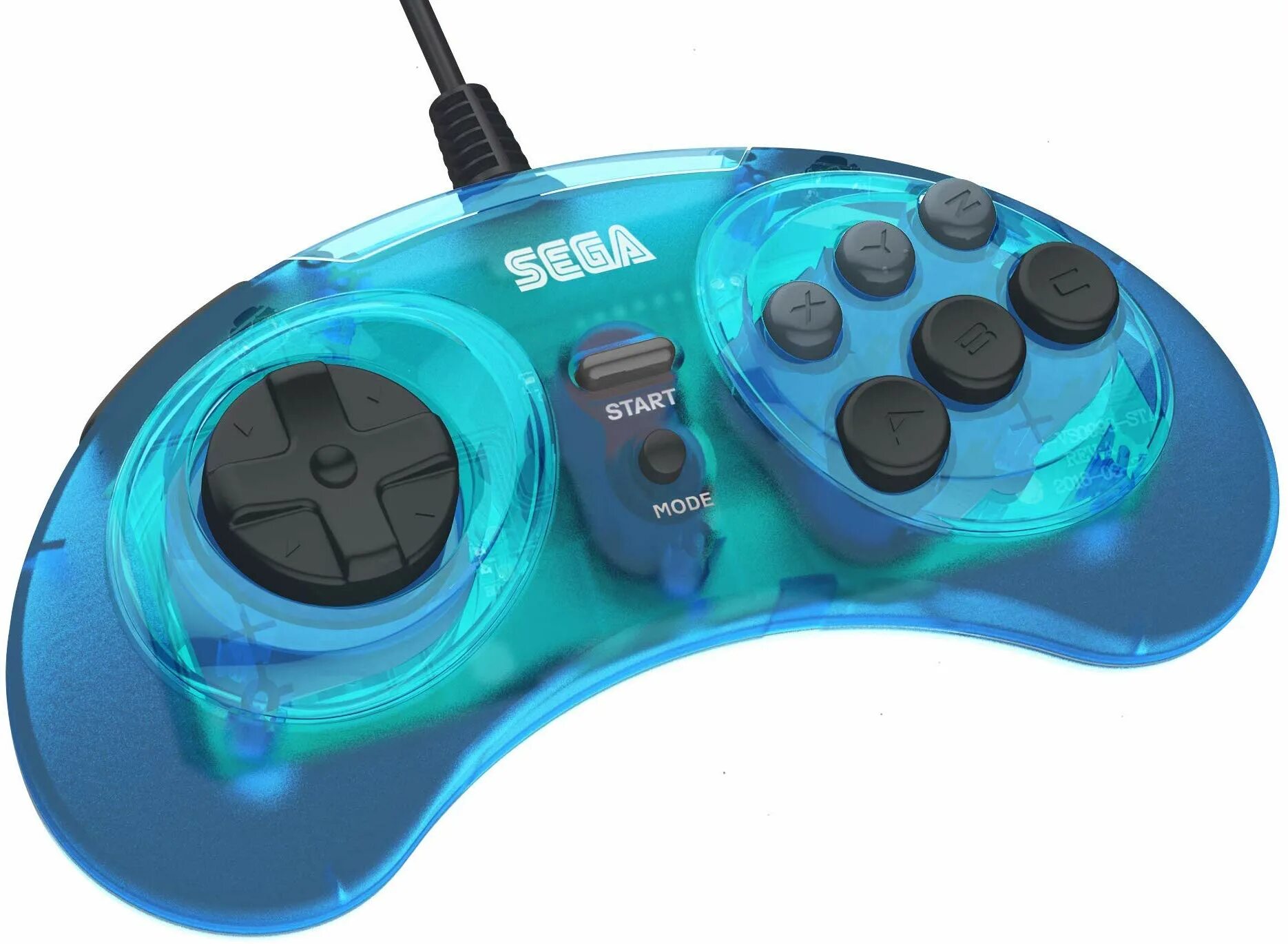Джойстик голубой. Sega Mega Drive 6 button Controller. Sega Saturn джойстик. Джойстик сега Genesis ПК. Джойстик Sega Mega Drive USB.