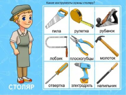 Инструменты профессии картинки