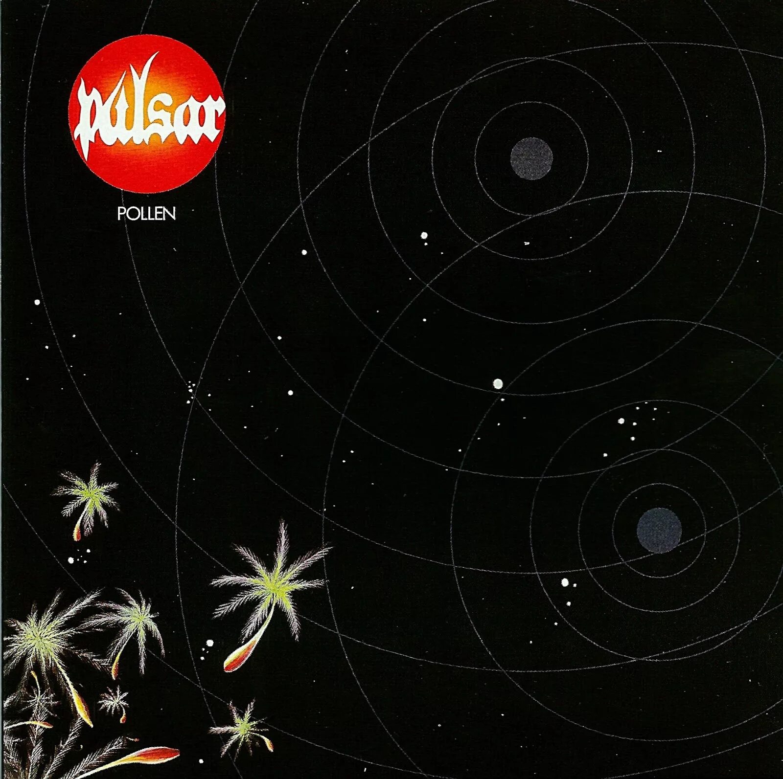 Pollen with the pulsar. Pulsar – pollen belle antique. france space.