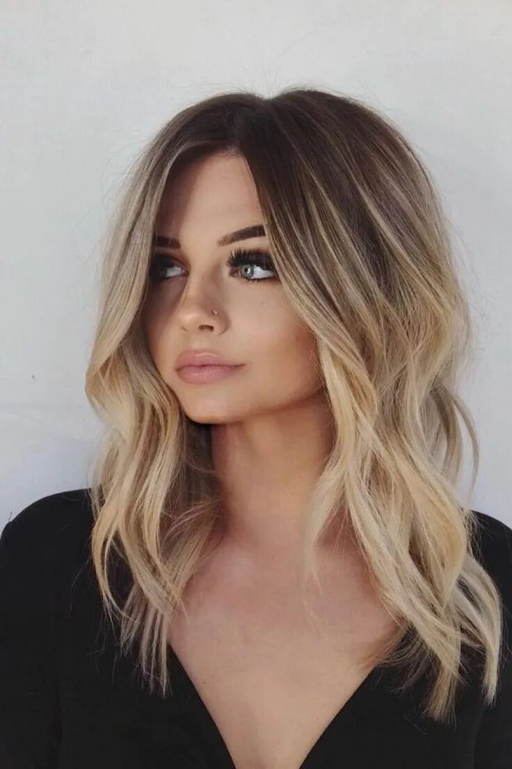 Cabelo: Long Bob Hair - A Melhor Escolha Cabelo, Inspiração cabelo, Cores de cab