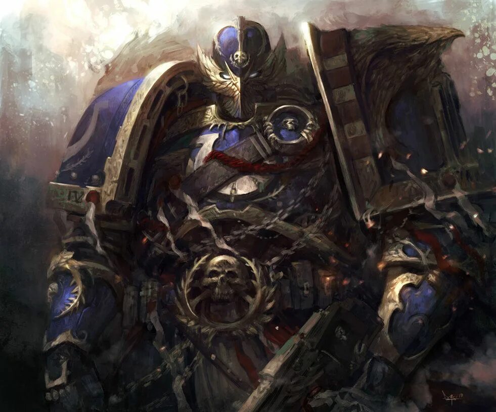 Space marine 40k. Warhammer 40 000 Космодесантники. Warhammer 40k ультрамарин арт. Вархаммер 40000 Космодесант Ультрамарины. Вархаммер 40000 Ультрамарины.