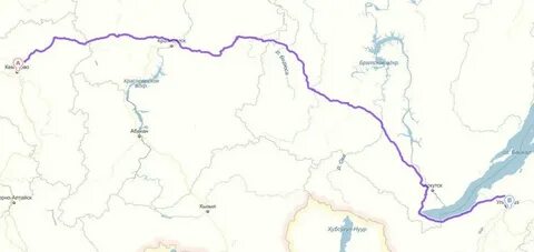 Кемерово байкал расстояние