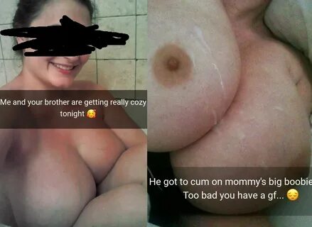 cumming on mom snapchat.