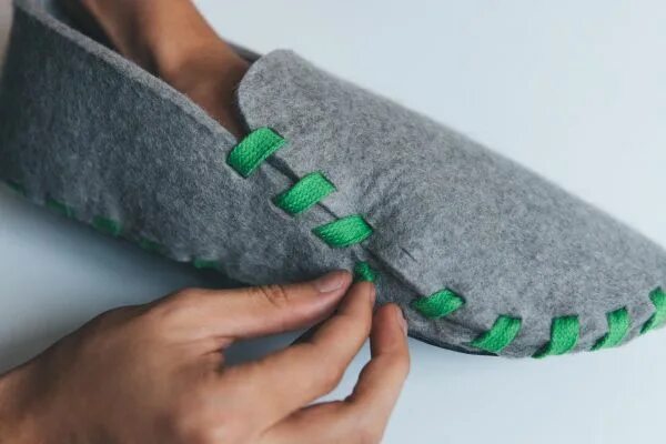 Complete Slipper Kit - Turquoise & Teal UK sizes Felted slippers, Diy slippers, 