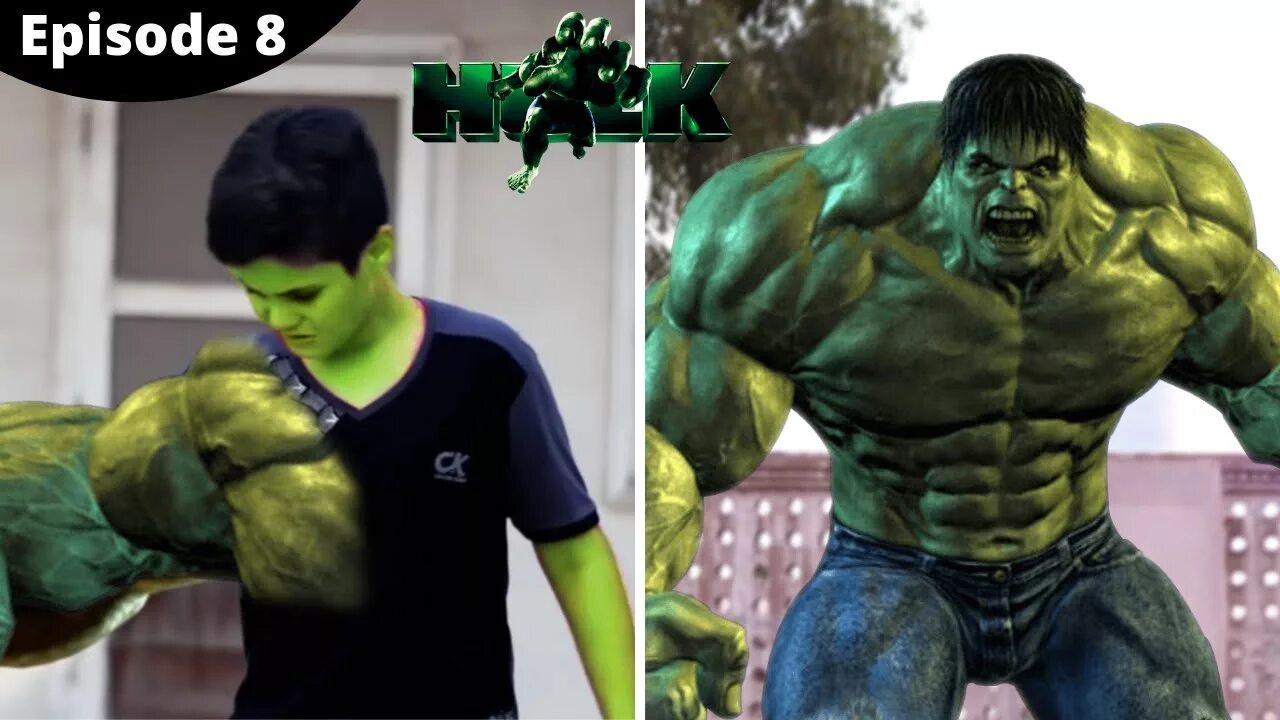 Hulk transformation real life