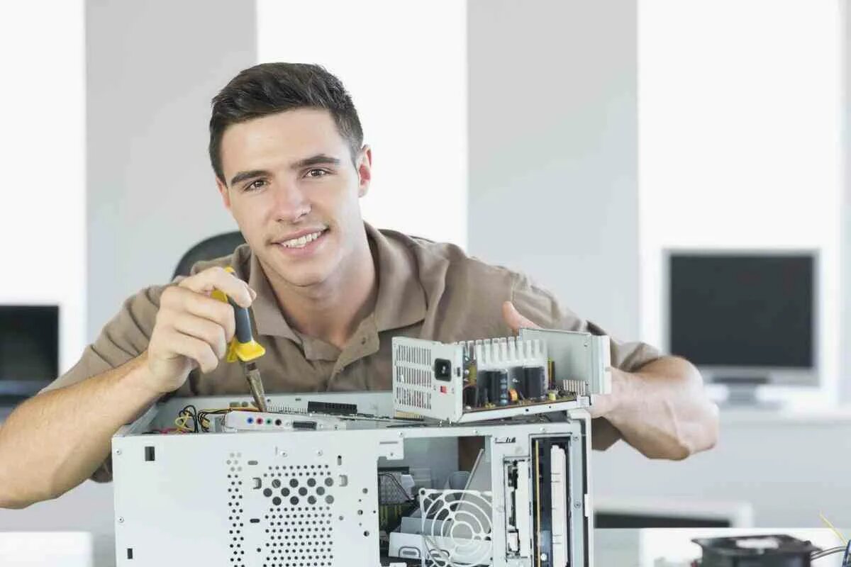 Работа с вычислительной техникой