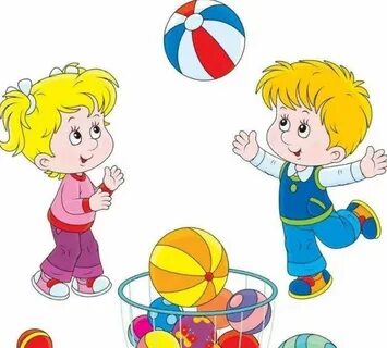 Картинки нарисованных детей играющих