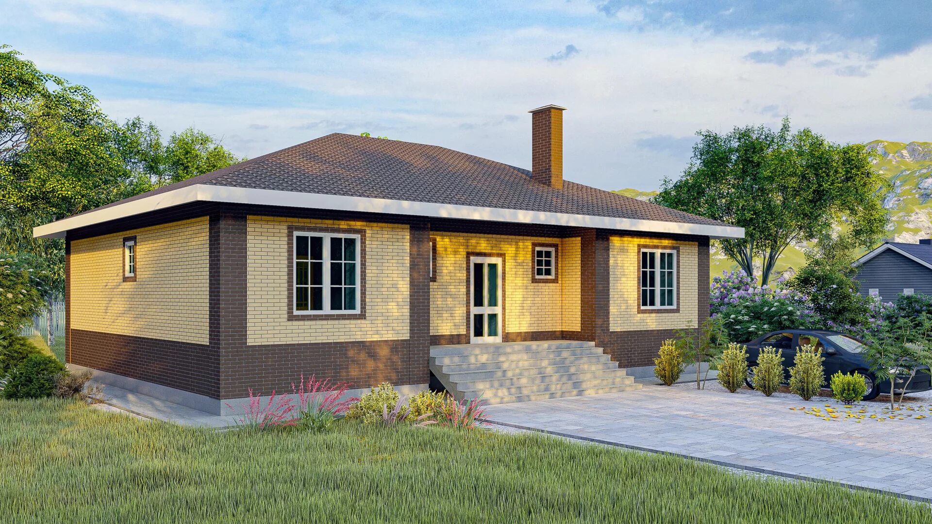 одноэтажный дом 200кв с террасой. одноэтажный дом 140 м. веранда к дому с вальмовой крышей. одноэтажный кирпичный дом 80 кв. одноэтажный кирпичный дом с гаражом 100кв.