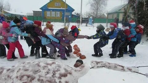 Зимняя игровая программа
