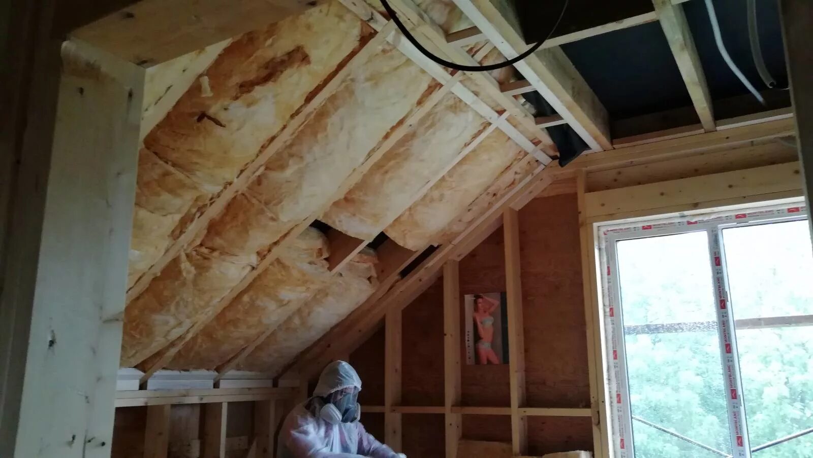 Фронтон изнутри дома. Фронтон изнутри дома. Утепление каркасного фронтона мансарды. Фронтон изнутри дома. Фронтон изнутри.