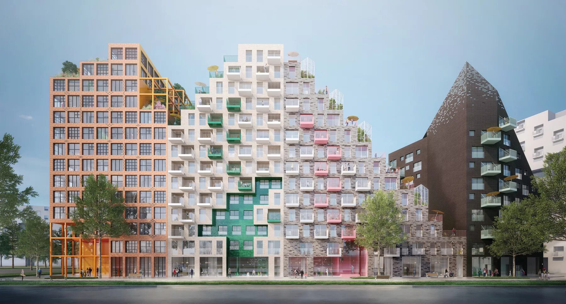 Mvrdv. MVRDV архитектура. Архитектурные бюро MVRDV (Нидерланды). Жилой комплекс MVRDV. MVRDV жилой дом Амстердам.