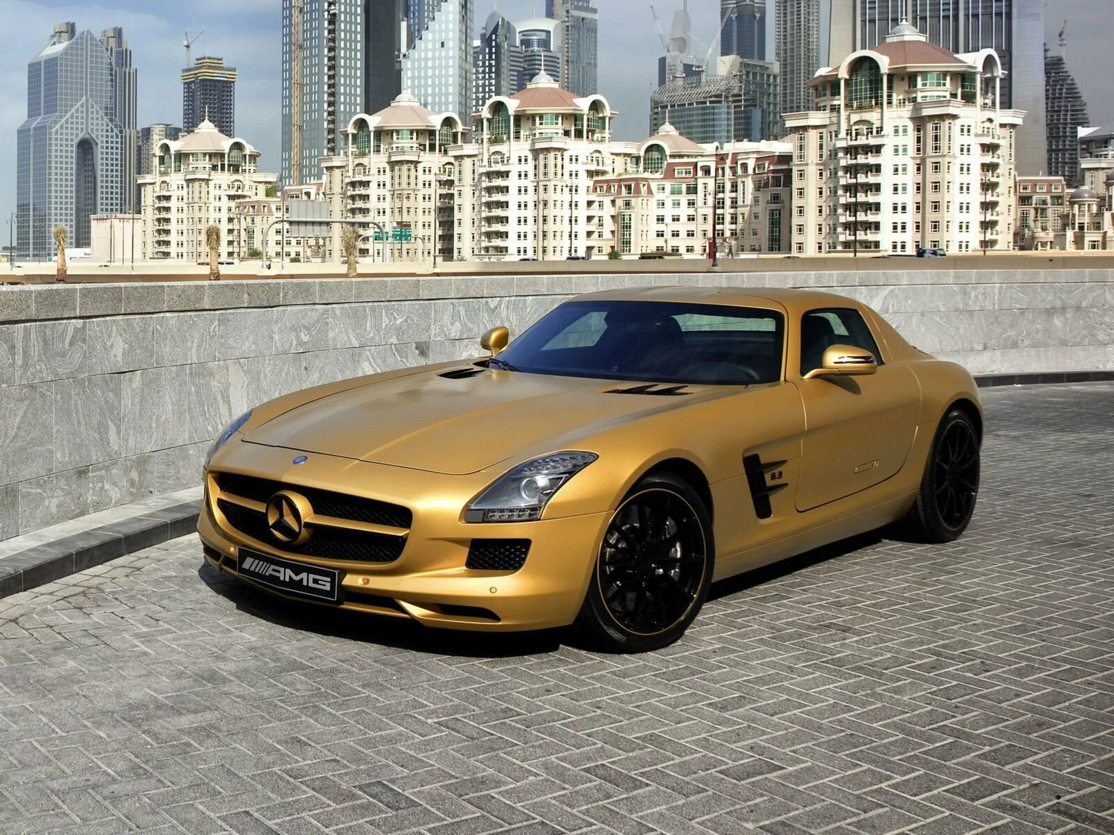 Gold car