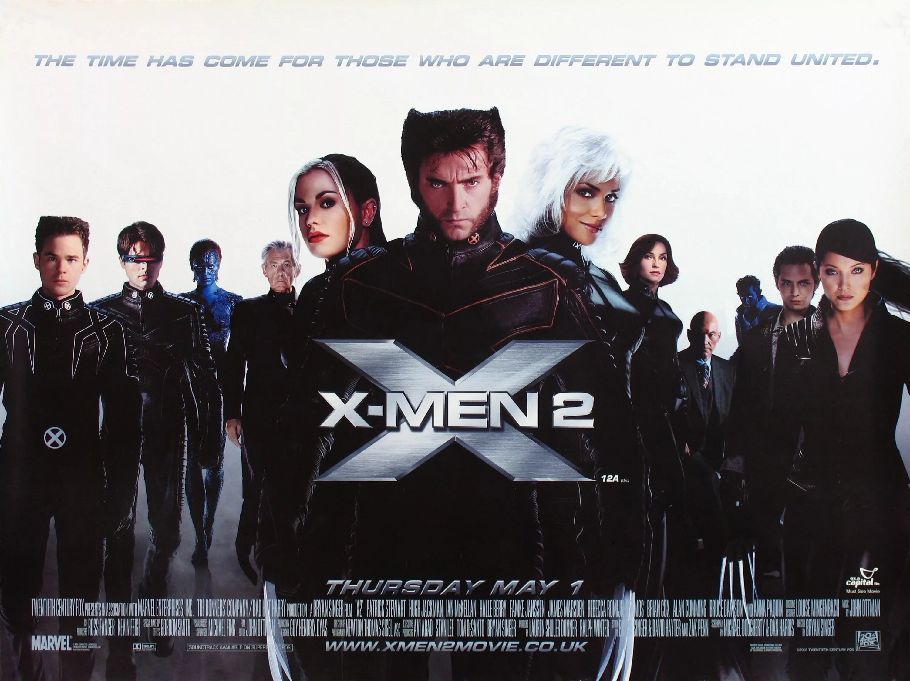 2 июня 2003. Люди Икс 2 2003. Люди Икс 2 2003 Постер. Люди Икс 2 [x2 - x-men United] 2003 poster.
