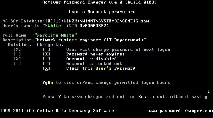 Паролем актив. Active password Changer. Active@ password Changer 4.0 (0108. Password Changer Pro,. Active password Changer 10.0.1.0 (Eng).