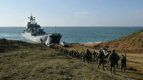 Высадка союзников в крыму