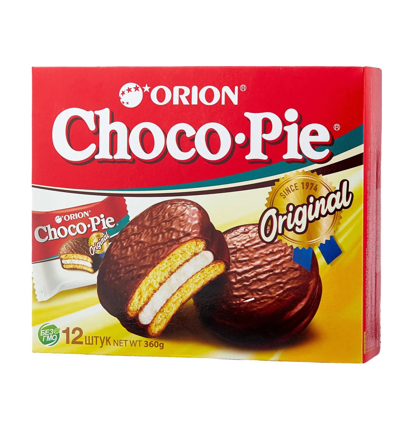 Чоко пай 12 штук. Пирожное Choco pie Orion 360г. Печенье Chocopie 360г /Орион/. Печенье Чоко Пай Орион 360. Печенье Чоко Пай 360г Orion чокочил.