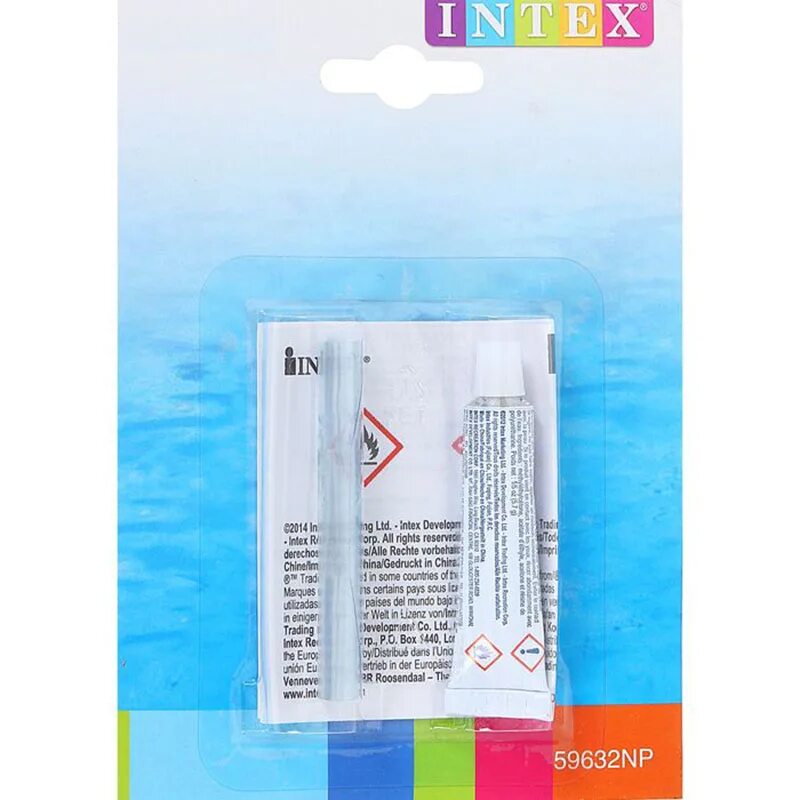 Ремонтный комплект Intex 59632. Ремкомплект с клеем Intex 59632. Ремкомплект для ремонта бассейна Интекс. Ремкомплект для надувных бассейнов Intex.